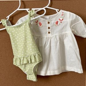 Baby Swim suit with cover up